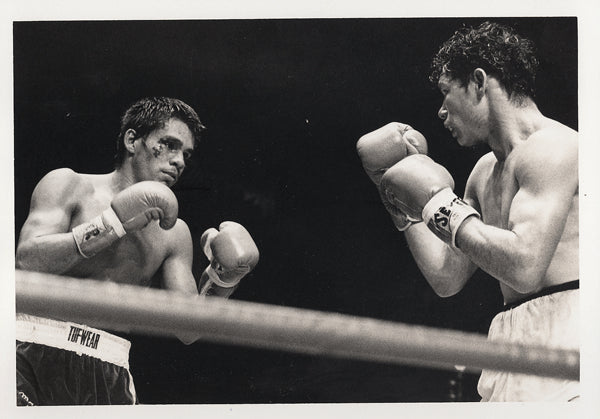 DURAN, ROBERTO-JUAN MEDINA ORIGINAL PHOTO (1973)