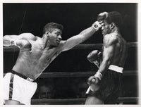 PATTERSON, FLOYD-TOMMY "HURRICANE" JACKSON II WIRE PHOTO (1957)