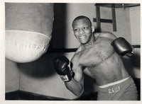 PERKINS, EDDIE WIRE PHOTO (1967-TRAINING FOR ANDREETTI)