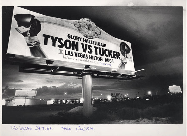 TYSON, MIKE ORIGINAL PHOTOGRAPH (1987-TUCKER FIGHT)