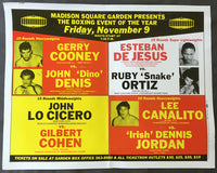 COONEY, GERRY-JOHN "DINO" DENIS & ESTEBAN DEJESUS-RUBY ORTIZ ON SITE POSTER (1979)