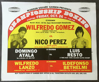 GOMEZ, WILFREDO-NICO PEREZ ON SITE POSTER (1979)