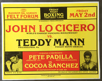 LOCICERO, JOHN-TEDDY MANN ON SITE POSTER (1980)