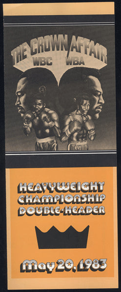 HOLMES, LARRY-TIM WITHERSPOON & MICHAEL DOKES-MIKE WEAVER SOUVENIR PROGRAM (1983)