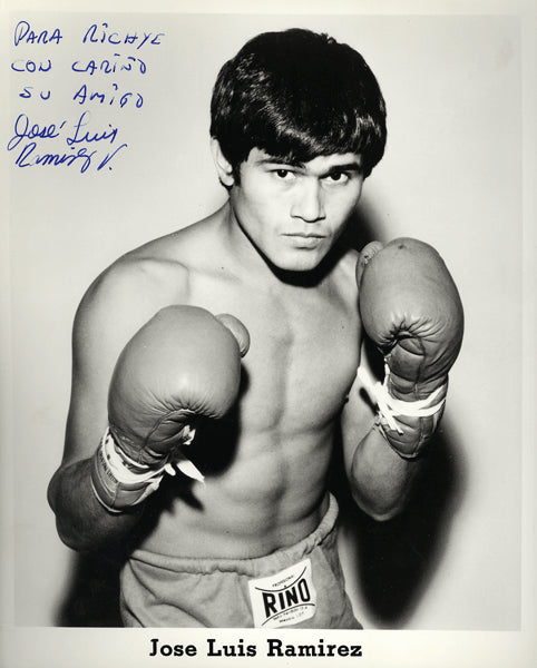 RAMIREZ, JOSE LUIS SIGNED PHOTO