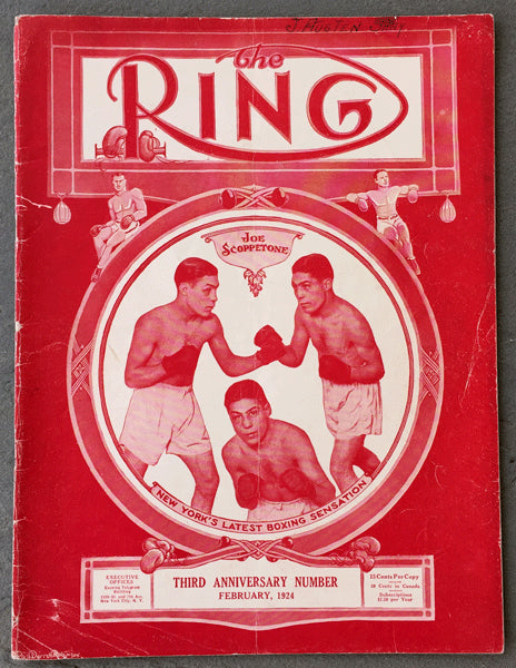RING MAGAZINE FEBRUARY 1924