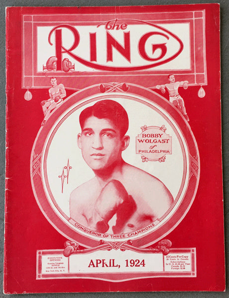 RING MAGAZINE APRIL 1924