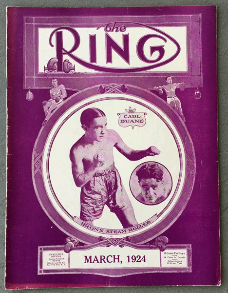 RING MAGAZINE MARCH 1924
