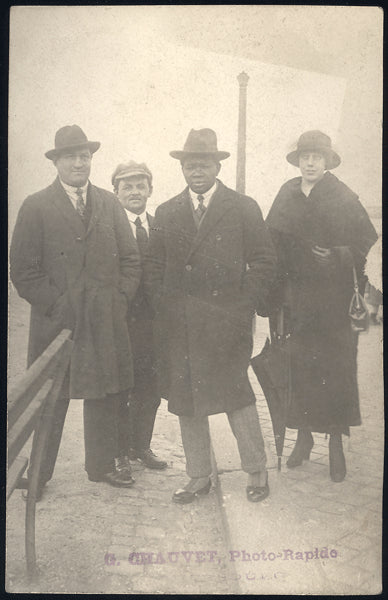 SIKI, BATTLING REAL PHOTO POSTCARD (PARIS-1922)