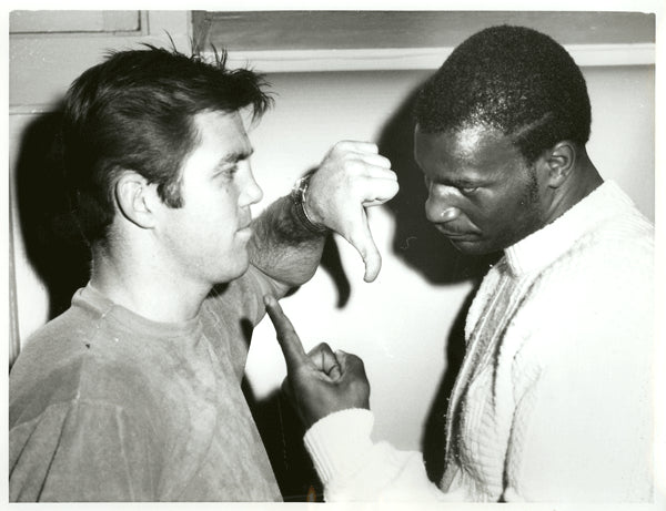QUARRY, JERRY-BUSTER MATHIS WIRE PHOTO (1969-PRE FIGHT) – JO Sports Inc.
