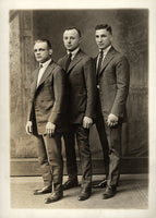 WILLIAMS, KID & PHIL GLASSMAN & LEW TENDLER ORIGINAL PHOTO