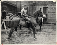 LOUIS, JOE WIRE PHOTO (1935-PREPARING FOR CARNERA)