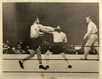 CARNERA, PRIMO-TOMMY LOUGHRAN WIRE PHOTO (1934)