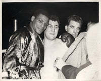 VALDES, NINO-JOE ERSKINE WIRE PHOTO (1957)