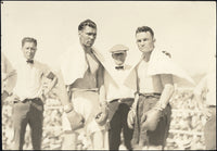 DEMPSEY, JACK-TOMMY GIBBONS ORIGINAL ANTIQUE PHOTO (1923-JUST BEFORE THE FIGHT)
