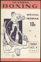 EDGAR, JIMMY-SAVERIO TURIELLO OFFICIAL PROGRAM (1942)