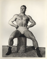 HART, STU SIGNED PHOTO (WRESTLER-1946)