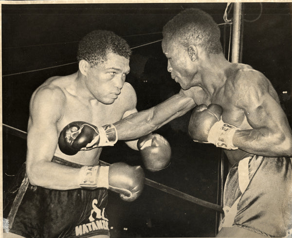 RAMOS, SUGAR-JOE RAFIU KING WIRE PHOTO (1963)