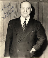 FLEISCHER, NAT SIGNED PHOTO