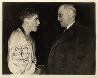 JANIRO, TONY SIGNED PHOTO (WITH HARRY TRUMAN)