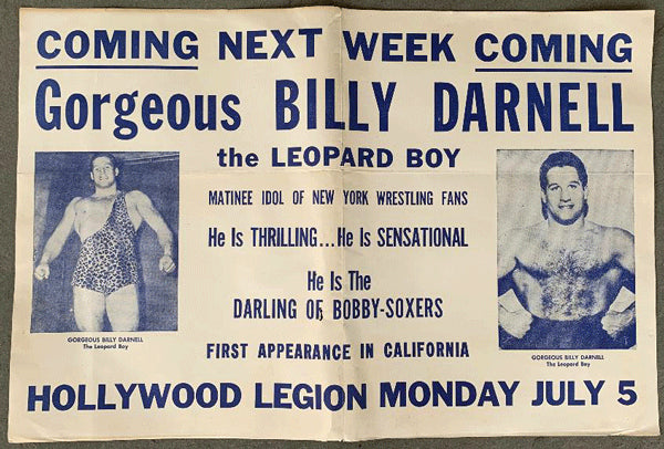 DARNELL, BILLY PROMOTIONAL POSTER (1948)