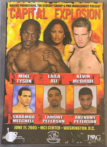 TYSON, MIKE-KEVIN MCBRIDE ON SITE POSTER (2005