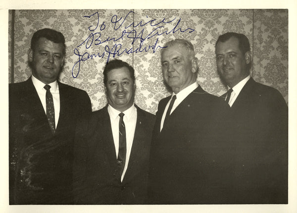 BRADDOCK, JAMES J. SIGNED PHOTO