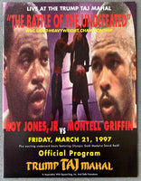 JONES, JR., ROY-MONTELL GRIFFIN OFFICIAL PROGRAM (1997)