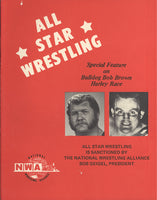 ALL STAR WRESTLING SIGNED PUBLICATION (CIRCA 1980's)