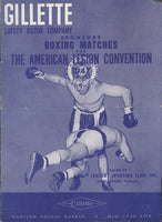 ROBINSON, SUGAR RAY-FLASHY SEBASTIAN OFFICIAL PROGRAM (1947)