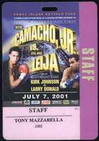 CAMACHO, JR., HECTOR-JESSE JAMES LEIJA & KIRK JOHNSON-LARRY DONALD CREDENTIAL (2001)