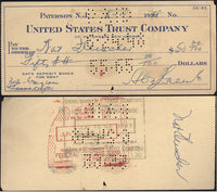 FLEISCHER, NAT SIGNED CHECK