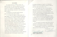 BENITEZ, WILFRED-HAROLD WESTON SIGNED CONTRACT (1979-SIGNED BY BOB ARUM & JIMMY JACOBS)