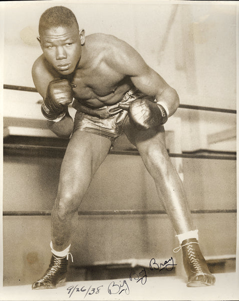 BRAY, AL "BIG BOY" SIGNED PHOTO