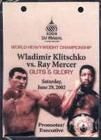 KLITSCHKO, WLADIMIR-RAY MERCER MEDIA CREDENTIAL (2002)