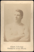 CORBETT, JAMES J. CABINET CARD (AS HEAVYWEIGHT CHAMPION)