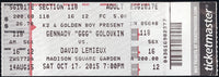 GOLOVKIN, GENNADY-DAVID LEMIEUX FULL TICKET (2015)