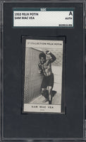 MCVEA, SAM 1922 FELIX POTIN TRADING CARD (SGC-A)