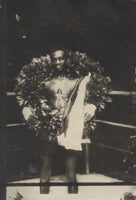 BROWN, PANAMA AL-KNUD LARSEN ORIGINAL PHOTO (1929-POST FIGHT)
