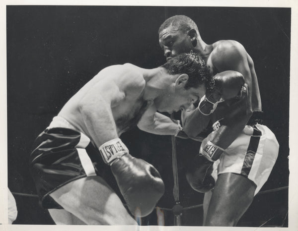 CARTER, JIMMY-PADDY DEMARCO WIRE PHOTO (1954-2ND ROUND)