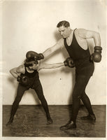 WILLARD, JESS & CARL TREMAINE WIRE PHOTO (1923)