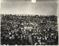 GANS, JOE-BATTLING NELSON ORIGINAL ANTIQUE PHOTO (1906)