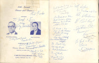 VETERAN BOXERS ASSOCIATION SIGNED DINNER DANCE PROGRAM (1975-ANTUOFERMO, SCALZO, ETAL)