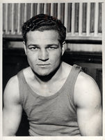 RISKO, BABE WIRE PHOTO (1935-BEFORE FIGHT WITH DUNDEE)