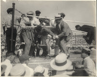 DEMPSEY, JACK-JESS WILLARD ORIGINAL WIRE PHOTO (1919)