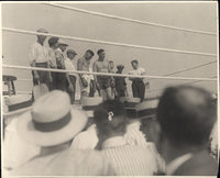 DEMPSEY, JACK-JESS WILLARD ORIGINAL WIRE PHOTO (1919)