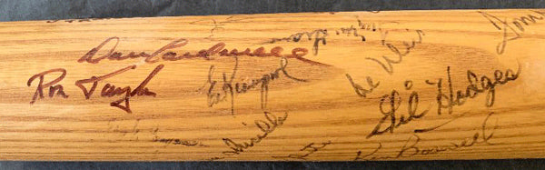 1969 NEW YORK METS TEAM SIGNED BAT (PSA/DNA & JSA)