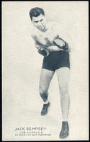 DEMPSEY, JACK EXHIBIT CARD