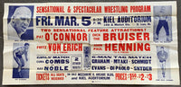 BRUISER, DICK THE-JOHN PAUL HENNING & PAT O'CONNOR-FRITZ VON ERICH ON SITE POSTER (1965)