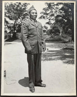 JACK, BEAU ORIGINAL LARGE FORMAT WIRE PHOTO (1943-IN ARMY)